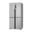 Heladera DREAN DTP458BKRSS0 No Frost T-door 516 Lts Inox 