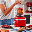 Licuadora KITCHENAID K400 LKSB4026RER 1.4 Lts Con Jarra de Vidrio Rojo