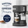 Cafetera OSTER BVSTEM6603B PrimaLatte Automática de Espresso negro metálico
