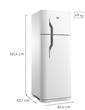 Heladera GAFA HGF368AFB Blanca 330lts