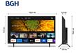 Smart TV BGH B5523US6G HDR10 55" Google 4K Dolby Voz