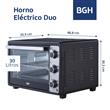 Horno Eléctrico BGH BHE30M23N Duo 30 litros