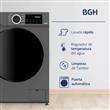 Lavarropas BGH BWFI08S24AR Carga Frontal 8kg Inverter Silver 
