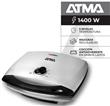 Parrilla ATMA PG4720E Eléctrica Antiadherente 900w