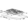 Anafe FRANKE FHM 705 70 cm Triple corona Acero Inox