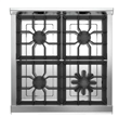Cocina Industrial MORELLI COUNTRY 600 18027 puerta visor