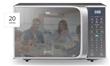 Microondas BGH Quick Chef B120DS20 ECO 20 Lts Silver