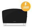 Radiador PEABODY PE-BVC15B Doble Vidrio 1500 Watt De Potencia Negro