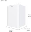 Heladera DREAN HDR120F00B Bajo mesada 120 Lts