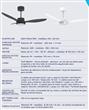 Ventilador INDELPLAS IVT47 de techo 47" Blanco