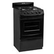 Cocina ESCORIAL CANDOR S2 BLACK 51 cm Respaldo Extraible Gas Natural