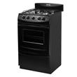 Cocina ESCORIAL CANDOR S2 BLACK 51 cm Respaldo Extraible Gas Natural