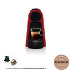Cafetera NESPRESSO ESSENZA MINI D30-AR-RE-NE Roja