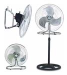 Ventilador KANJI KJH-FH1209 De Pie Turbo Pared 18"  3 En 1 