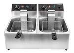 Freidora Industrial TURBOBLENDER TBFR6V2 12LT 220V Acero Inox