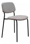 Silla DAKOT MARTINA Pack X 2 de Caño Reforzado Tapizado de Tela 
