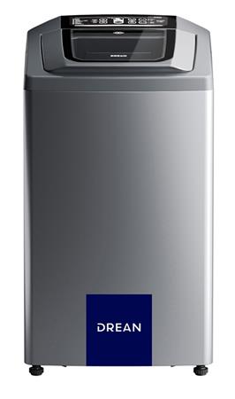 Lavarropas DREAN CONCEPT NEO FUZZY 658 G 6,5 Kg Carga Superior Gris