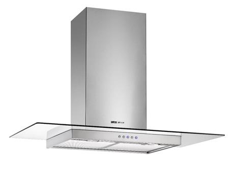 Campana SPAR VETRO 60 Cm. Acero y Vidrio