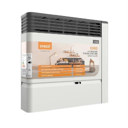 Calefactor EMEGE EURO 2155 5400 Kcal/h Tiro Balanceado Multigas