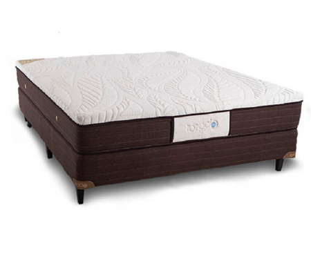 Colchón y Sommier TOPACIO MARTINICA 140x190x31 cm Multifoam Espuma
