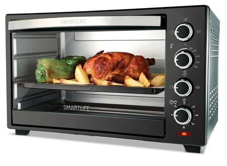 Horno SMARTLIFE SL-TOR060PN Eléctrico con Spiedo 60 Litros 