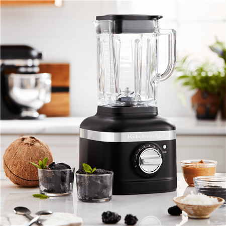 Licuadora KITCHENAID K400 LKSB4026ROB 1.4 Lts Con Jarra de Vidrio Negro 