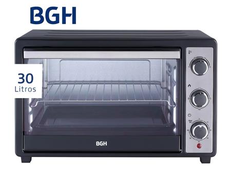 Horno Eléctrico BGH BHE30M23N Duo 30 litros