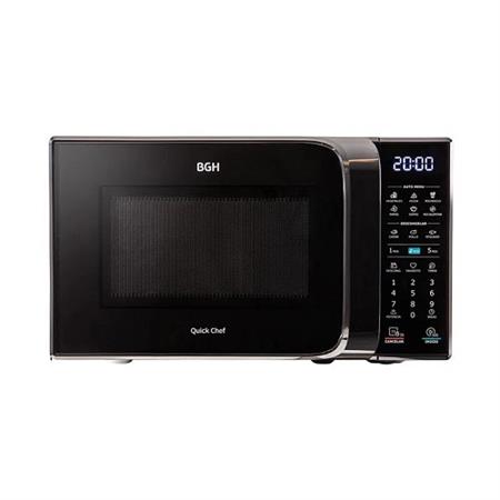 Microondas BGH B223DN20 23 Lts Digital Grill Negro