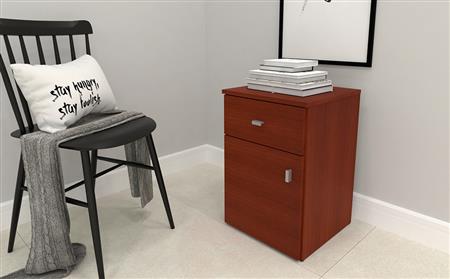 Mesa De Luz PACK MOSCONI 56243 1p 1c - Caoba  