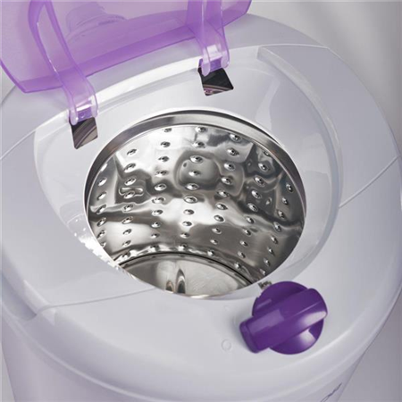 Secarropas KOHINOOR Vision C755/2 Centrífugo 5.5 kg 2800rpm Blanco/Lila