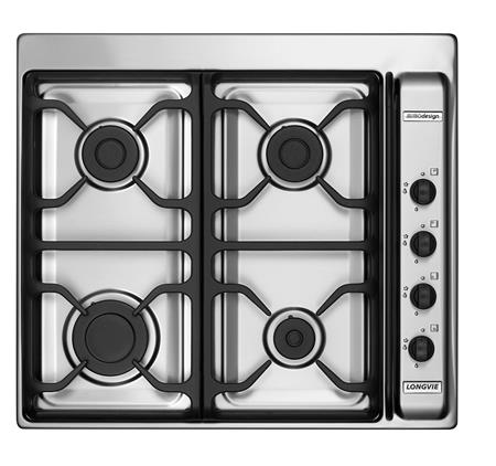 Anafe LONGVIE A6600XF Acero Inox