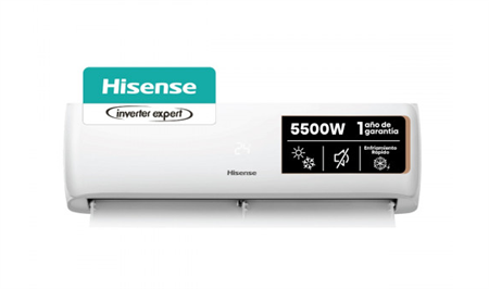 Aire Acondicionado HISENSE AS18UR4SXD00PX4N Split 5500W Inverter blanco