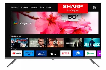 Smart Tv SHARP 4T-C50FL6L Aquos 4k led UHD 50"