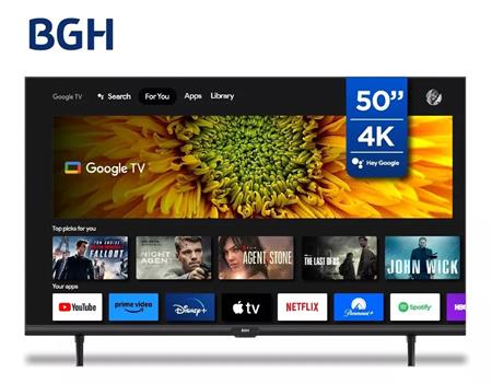 Smart TV BGH 5023US6G Google Tv LED 4K 50" 