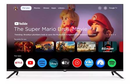 Smart Tv RCA QL50CH100-F Qled 4k Uhd Android 50''