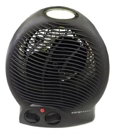 Caloventor KANJI KJH-CH103 Redondo Negro 