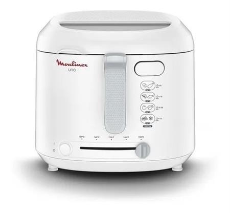 Freidora MOULINEX UNO M AF203158 1600w Blanco 1,8 Lts 