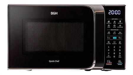 Microondas BGH B120DN20 20 Lts Digital Negro