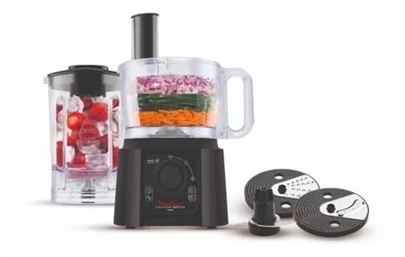Multiprocesadora MOULINEX FP-160858 Multichef 4 En 1 1.5 Lts 600w Negro