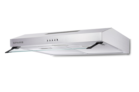 Purificador SPAR ECCOS DUO 2360-029 ACERO Solo Salida Exterior 60 Cm 2 Motores