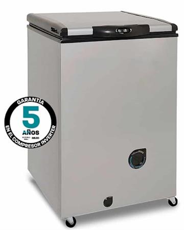 Freezer INELRO FIH-130 P+ Horizontal Inverter 135 Lts Plata