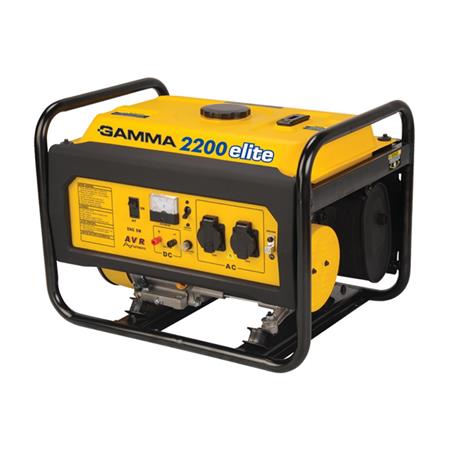 Grupo Electrógeno GAMMA Elite GE3459 2200w 6,5 HP 4T Arranque Manual/Eléctrico