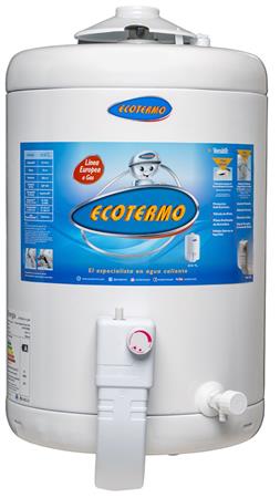 Termotanque ECOTERMO LE51 TECO3NS051 51 Lts Gas Natural Conexión Superior