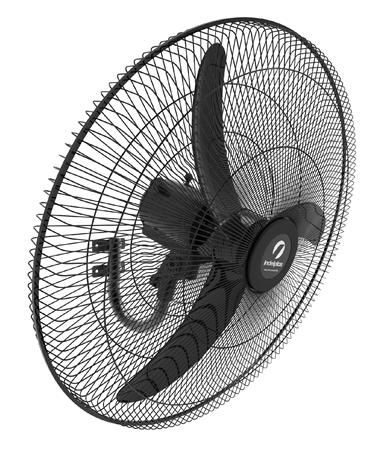 Ventilador INDELPLAS IVPA24 de Pared 24" 3 Aspas 100w Negro