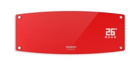 Caloventor  PEABODY PE-CV20R de pared 2000w Rojo