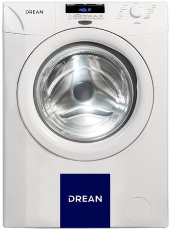 Lavarropas Drean LFDRI0710SB 7.10 7KG 1000 RPM Inverter Blanco