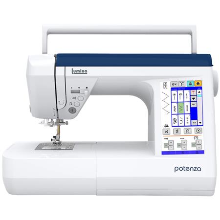 Máquina de Coser LUMINA POTENZA 180 Diseños de Puntada