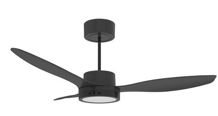 Ventilador INDELPLAS IVT47 de techo 47"  Negro 