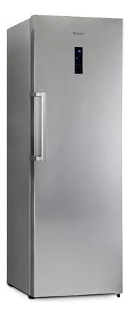 Heladera Vondom HEL185 color platinum con capacidad de 360L 220V