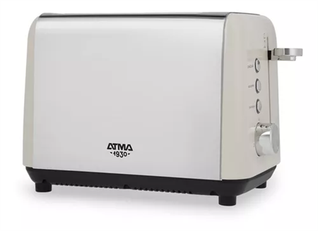 TOSTADORAS ATMA TOAT21VCP VINTAGE CREMA